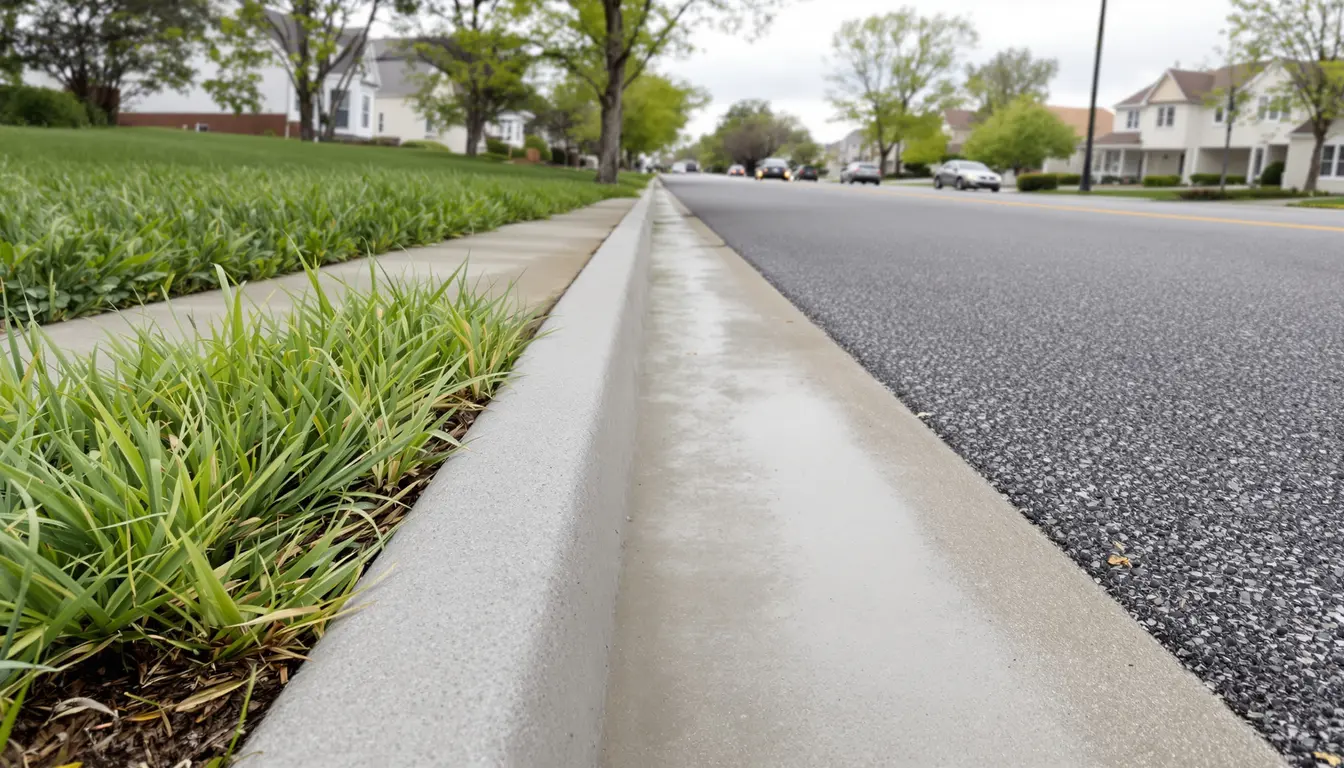 Concrete Curbs & Gutters in Olathe, KS — local concrete services | Ford Concrete