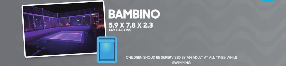 Bambino fiberglass pool installed by Ford Concrete in Kansas City